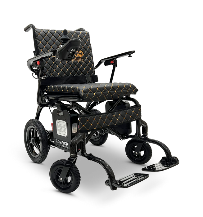 Phoenix Carbon Fiber Electric Wheelchair: Lightweight, Long-Range, Airline Approved