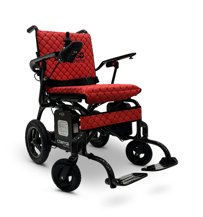 Phoenix Carbon Fiber Electric Wheelchair: Lightweight, Long-Range, Airline Approved