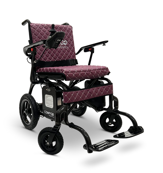 Phoenix Carbon Fiber Electric Wheelchair: Lightweight, Long-Range, Airline Approved