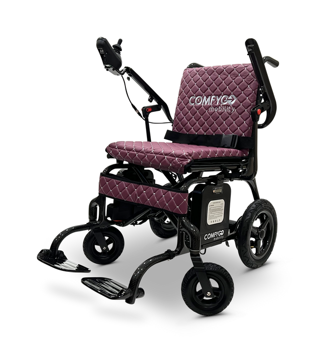 Phoenix Carbon Fiber Electric Wheelchair: Lightweight, Long-Range, Airline Approved