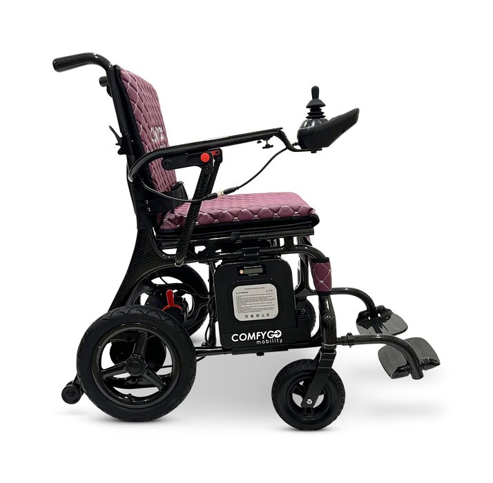 Phoenix Carbon Fiber Electric Wheelchair: Lightweight, Long-Range, Airline Approved