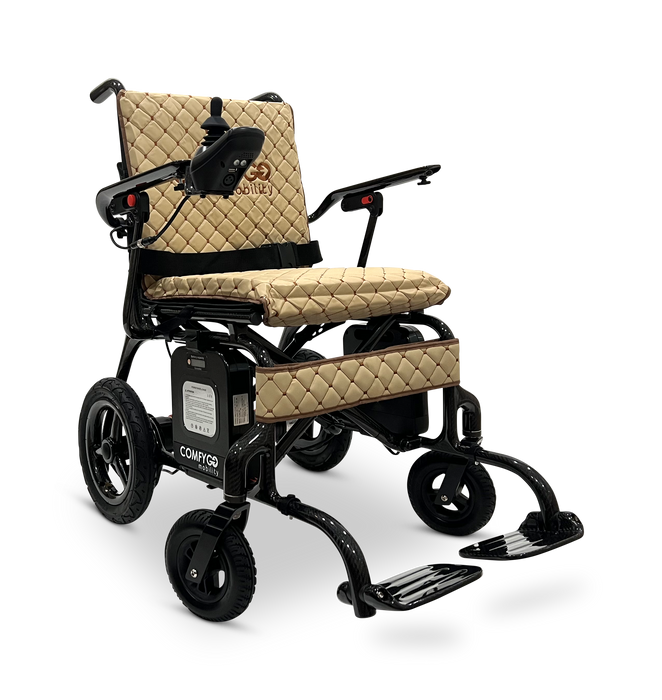 Phoenix Carbon Fiber Electric Wheelchair: Lightweight, Long-Range, Airline Approved