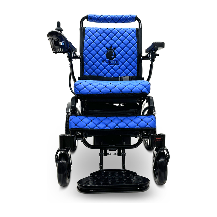 Explore the MAJESTIC IQ-8000 Remote Controlled Lightweight Electric Wheelchair, designed for ultimate mobility and comfort.
