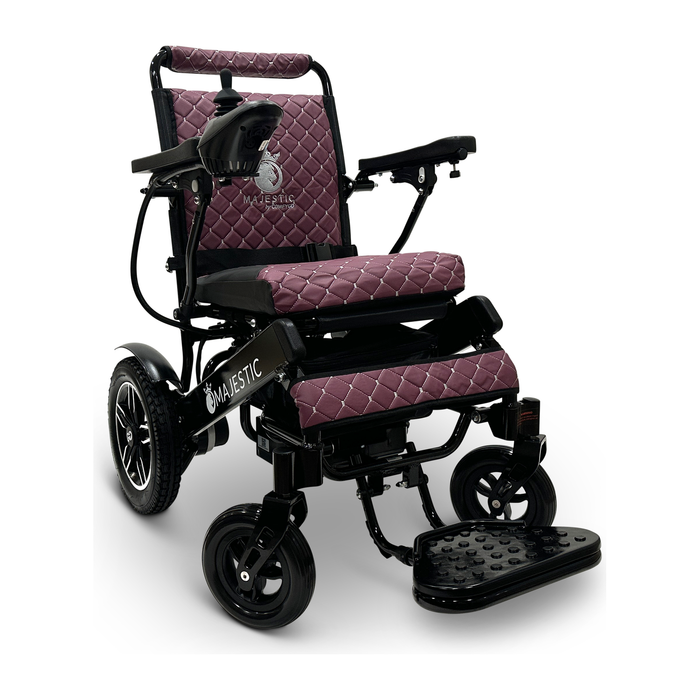 Experience freedom with the MAJESTIC IQ-8000 Remote Controlled Lightweight Electric Wheelchair, designed for effortless mobility.