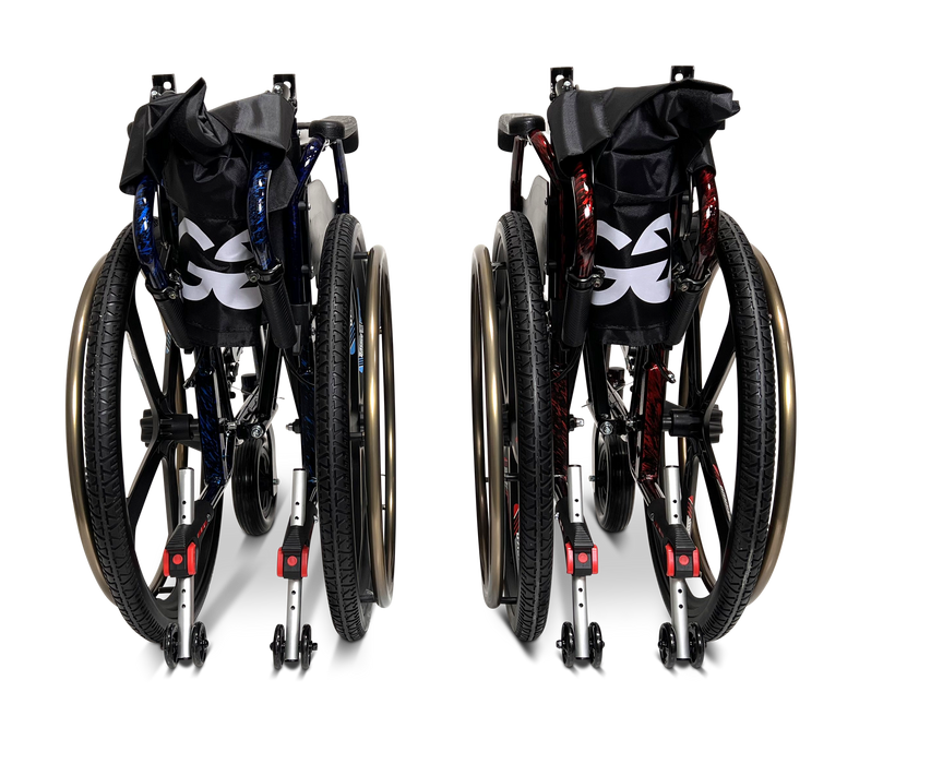 X-1 ComfyGO Lightweight Manual Wheelchair with Quick-Detach Wheels