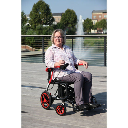 The Air Elite 2.0 Worlds Lightest Folding Power Chair by Journey