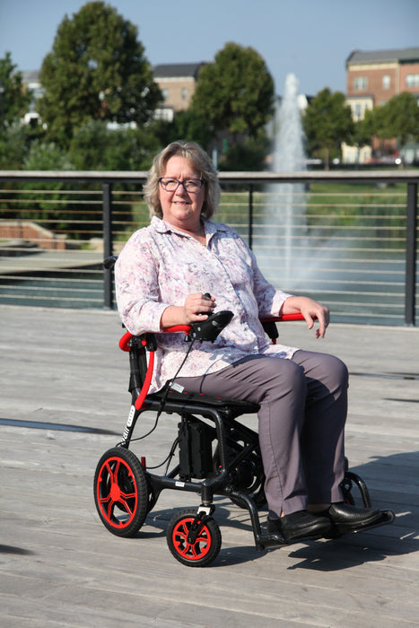 The Air Elite 2.0 Worlds Lightest Folding Power Chair by Journey