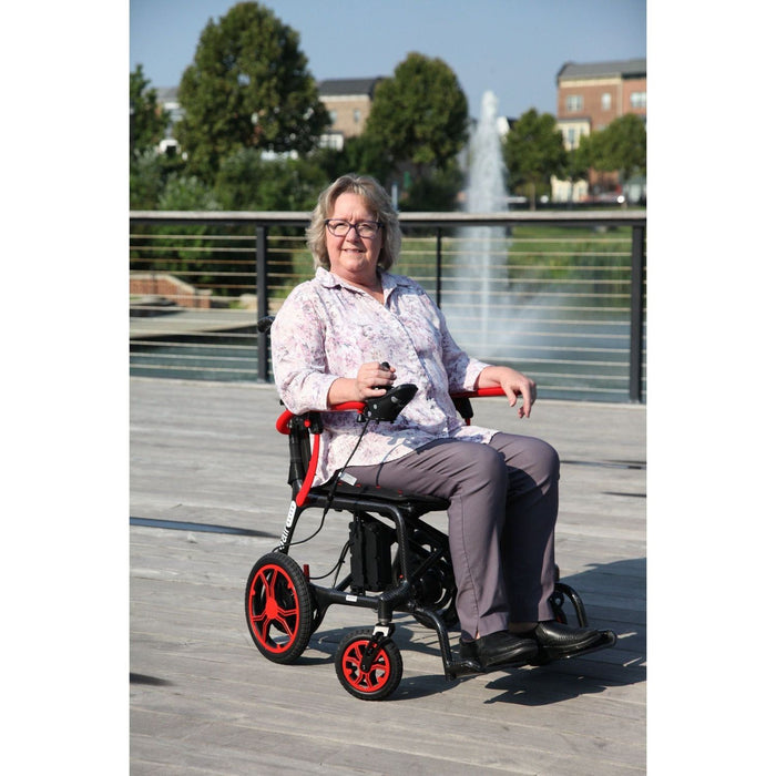 The Air Elite 2.0 Worlds Lightest Folding Power Chair by Journey