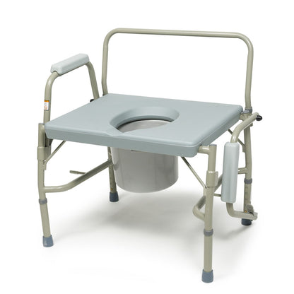 Imperial Collection 3-in-1 Steel Drop Arm Commode