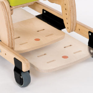 Juni Mobile Skis, Sliding Footrest And Push Handle Kit