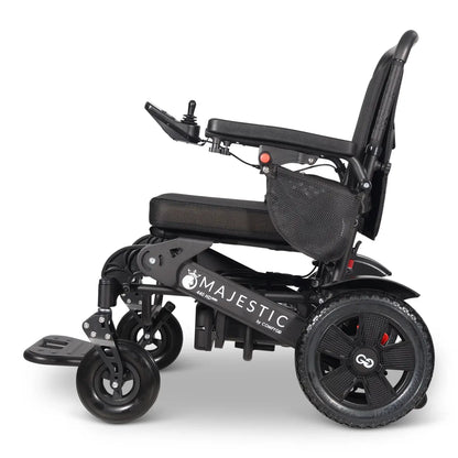 ComfyGO MAJESTIC 440 HD PLUS Electric Wheelchair – Bariatric Folding Power Chair (440 lb Capacity)
