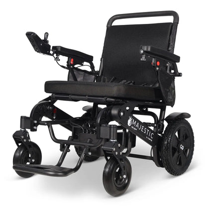 ComfyGO MAJESTIC 440 HD PLUS Electric Wheelchair – Bariatric Folding Power Chair (440 lb Capacity)