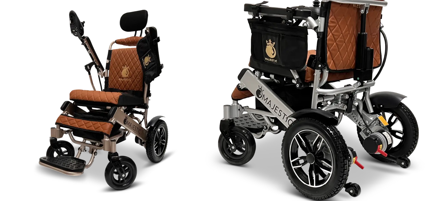 MAJESTIC IQ-9000 Auto Recline Remote Controlled Power Wheelchair