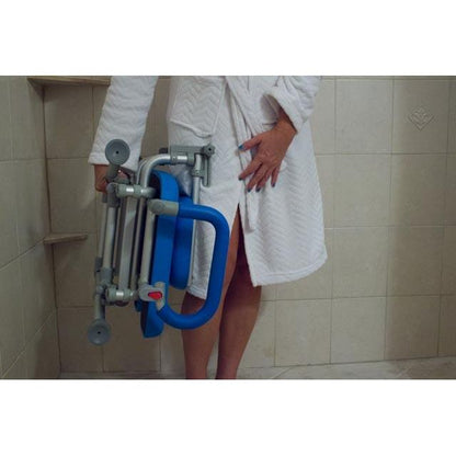 UltraCommode™ Foldable Shower Commode Chair – Portable 3-in-1 Design with Padded Seat