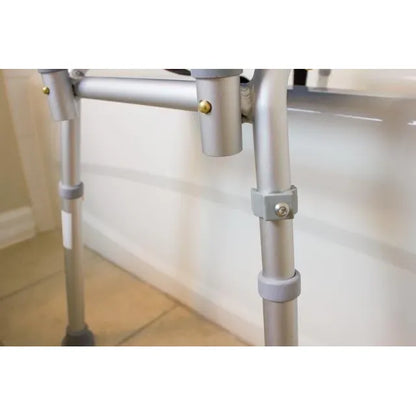 HydroGlyde Premium Sliding Bath Transfer Bench with Cutout