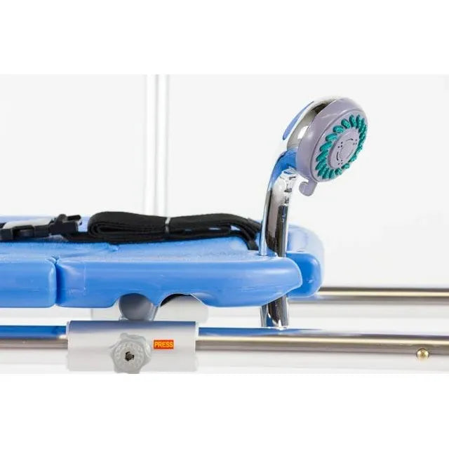 HydroGlyde Premium Sliding Bath Transfer Bench with Cutout