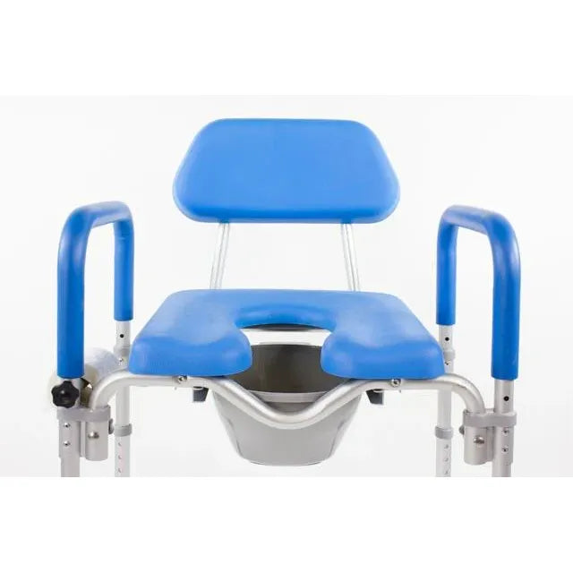 Dignity Commode, MEDICAL-GRADE Aluminum, COMMERCIAL-GRADE Construction