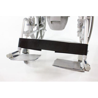 Bariatric Shower/Commode/Transport Chair 600 lb Capacity – Width Adjustable, Self-Propelling – MaxiBathe™ by Platinum Health