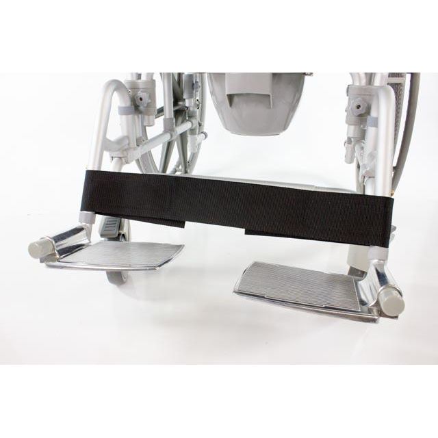 Bariatric Shower/Commode/Transport Chair 600 lb Capacity – Width Adjustable, Self-Propelling – MaxiBathe™ by Platinum Health