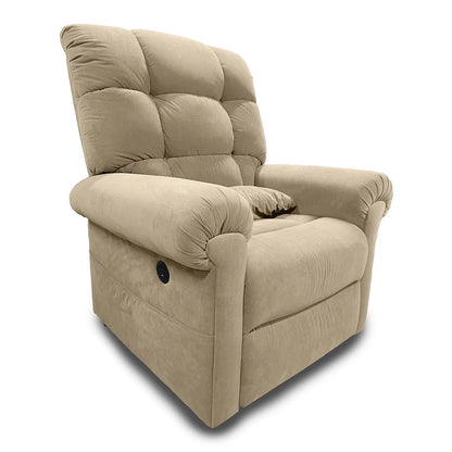 Comfort-Perfect Sleep Chairs Microlux Fabric (2 Zone) (w/ Blanket & USB)