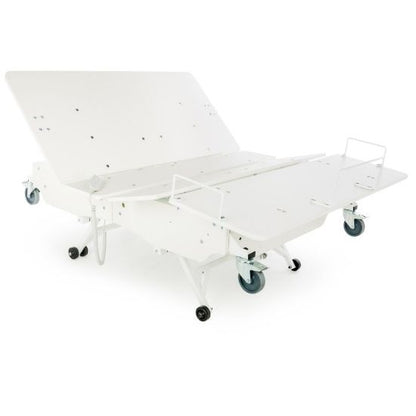 Night Rider HD Bariatric Hospital Bed with head and feet elevated with no mattress
