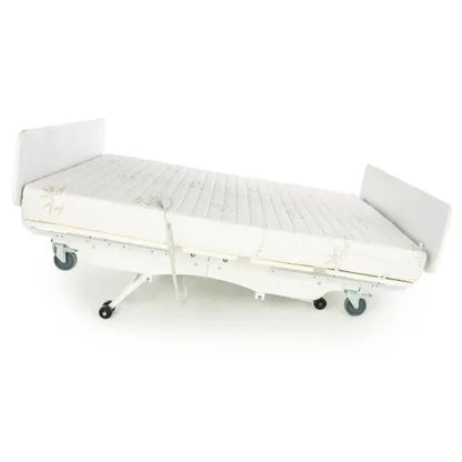 Night Rider HD Bariatric Hospital Bed head elevated with mattress
