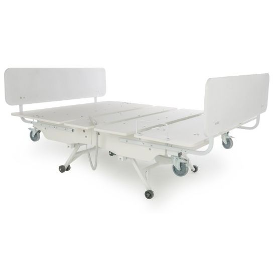 night rider hd bariatric hospital bed 750 lb capacity electric