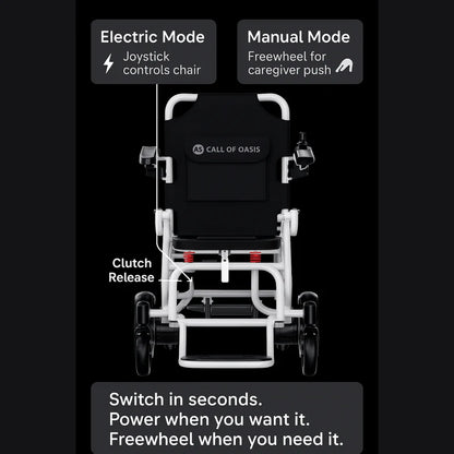 OAS Air Pro Electric Wheelchair (Pink, Gray and Latte Currently Out of Stock)