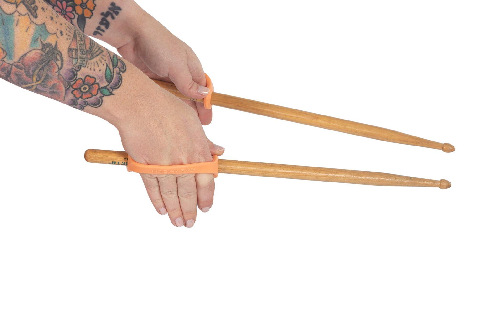 Orange 2 pack (medium with small holes)