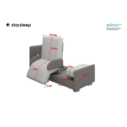 Orin Rotation Bed-Back in Stock