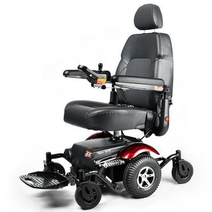 Vision Sport: Mid-Wheel Drive Power Wheelchair with Robust Suspension