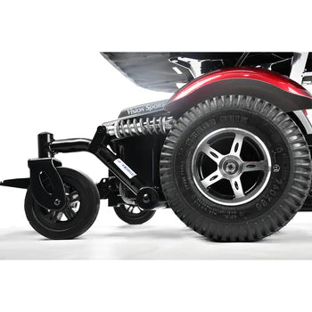 Vision Sport: Mid-Wheel Drive Power Wheelchair with Robust Suspension