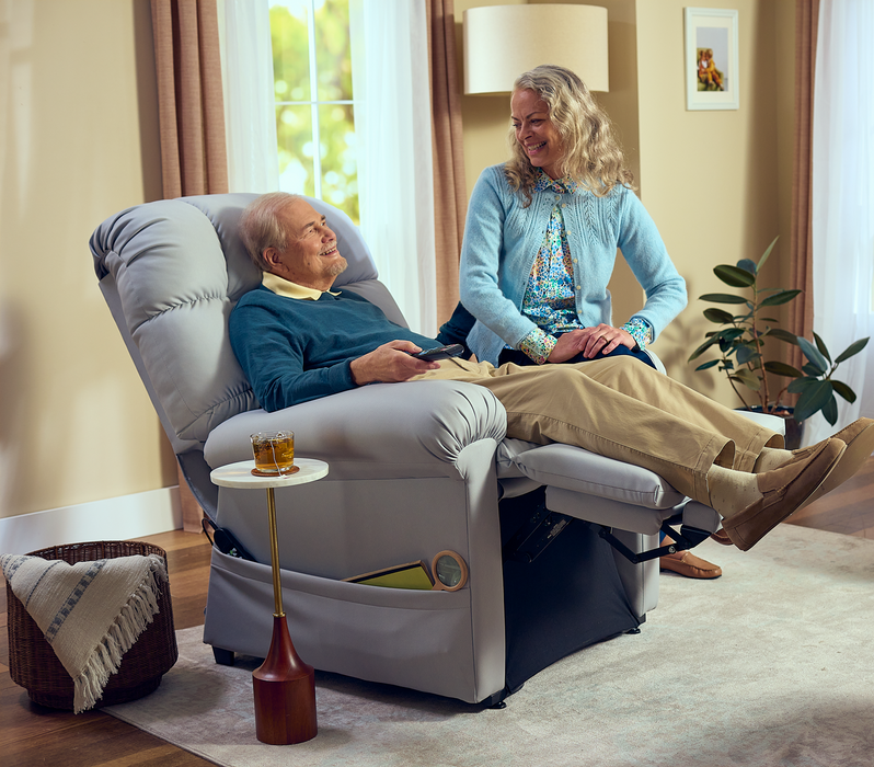 Powered Recliner Lift Chair with Heat and Massage Features - Perfect Sleep Chair by Journey Health and Lifestyle