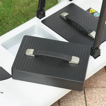 Paiseec D3 mobility scooter dual removable lithium batteries designed for convenient charging and travel