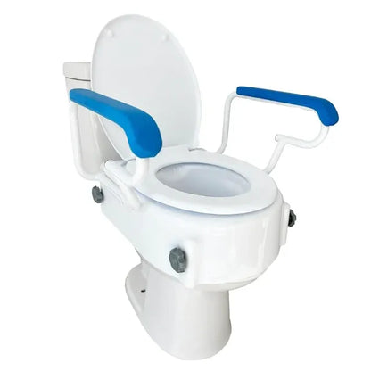PerfectHeight™ Raised Toilet Seat with Arms