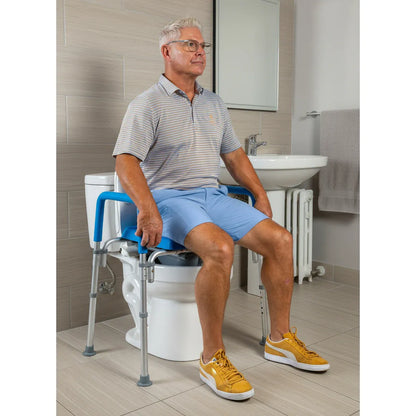 The Ultimate™ Bariatric Raised Toilet Seat, Voted#1 Most Comfortable