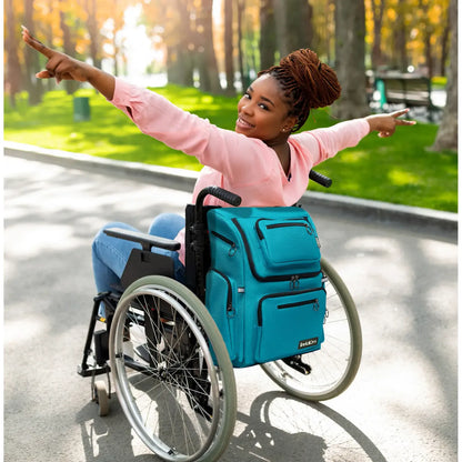 STAR / FT - Feeding Tube-Compatible Deluxe Wheelchair Bag