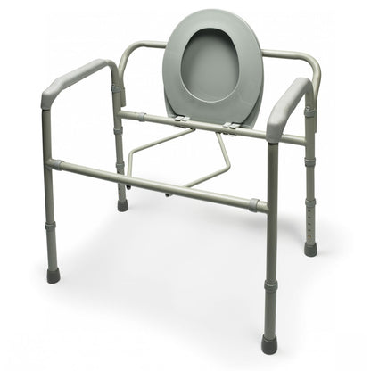 Bariatric Steel Folding Commode