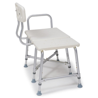 Lumex® Bariatric Transfer Bench 7925A – 600 lb Capacity Heavy-Duty Bath Transfer Bench