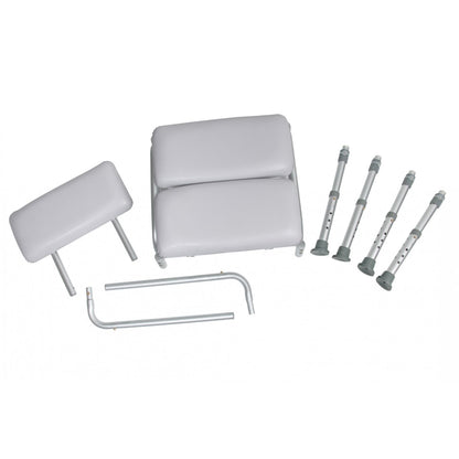 Platinum Collection Padded Bath Seats – Adjustable Shower Chair with Cushioned Seat