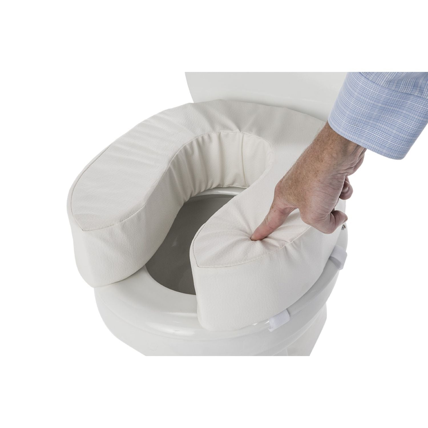 Raised Toilet Seat Cushion