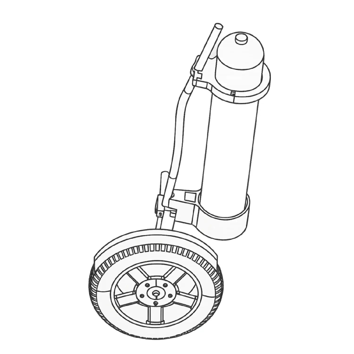 ComfyGO Quick Detach Oxygen Tank Holder – Class E Compatible