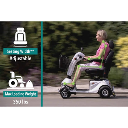 Quingo Flyte Mobility Scooter with MK2 Self Loading Ramp by ComfyGo