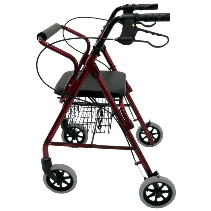 Karman R-4100N – 11 lbs Low Seat junior 4 Wheel Narrow Rollator