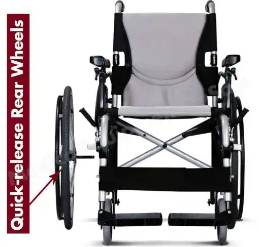 S-Ergo 305 Ultra Lightweight Ergonomic Wheelchair with Adjustable Seat Height