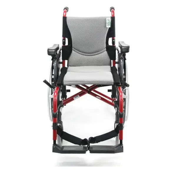 S-Ergo 305 Ultra Lightweight Ergonomic Wheelchair with Adjustable Seat Height
