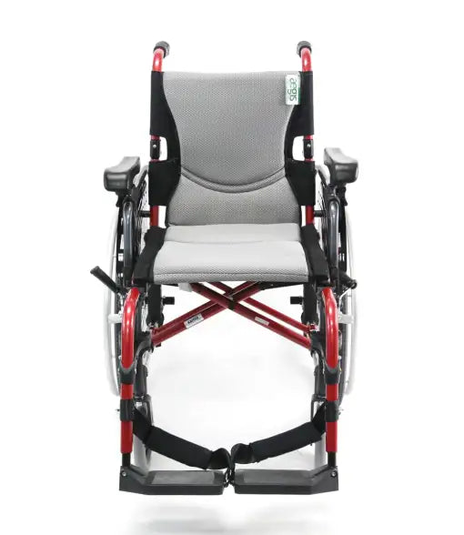 S-Ergo 305 Ultra Lightweight Ergonomic Wheelchair with Adjustable Seat Height