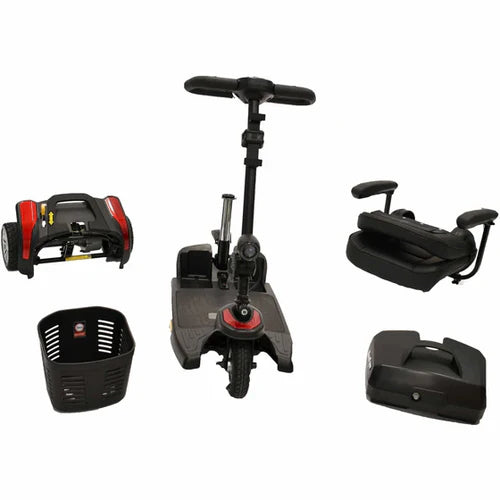 Merits Roadster 3 Portable Mobility Scooter – Lightweight 3-Wheel Travel Scooter