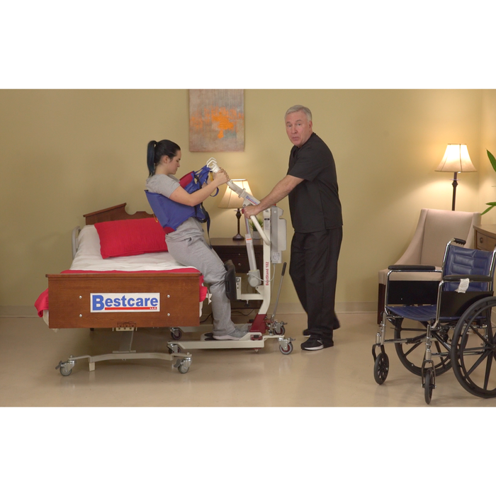 The BestStand SA228H (500lb series) Heavy-Duty Hydraulic Sit-to-Stand Lift