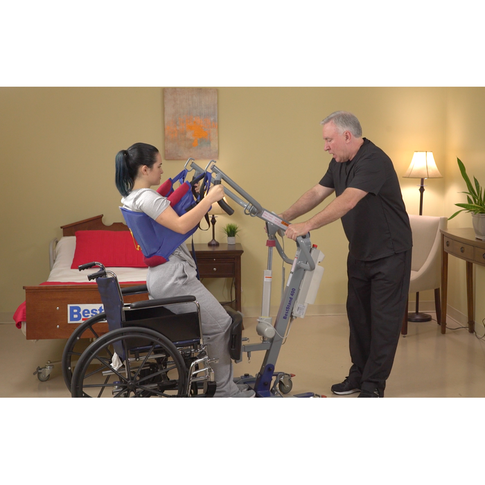 The BestStand® SA500  Heavy-Duty Sit-to-Stand Lift